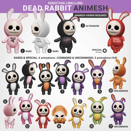 SEmotion Libellune Dead Rabbit #17 UNCOMMON