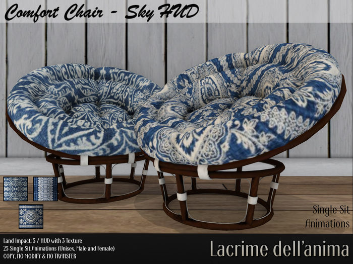 Comfort Chair - Sky