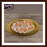 Autumn - Leaves on Hearts Cookies a