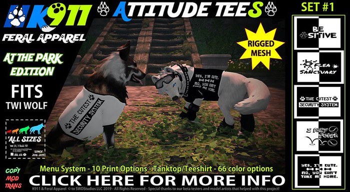 [WT] .:K911:. Wolf Tees! At The Park [Series 1] 