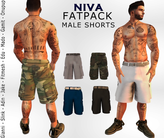 NIVA - FATPACK Shorts