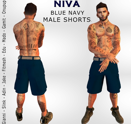 NIVA - Blue Shorts
