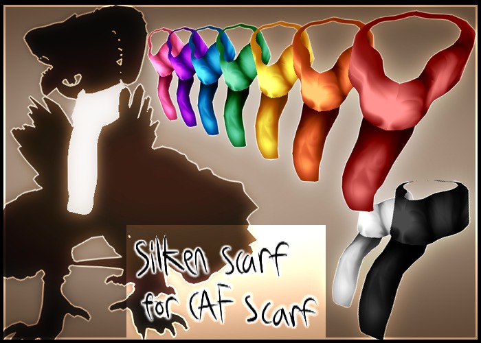 Silken Scarf Texture Pack for IMONSTER DRAGON SCARF