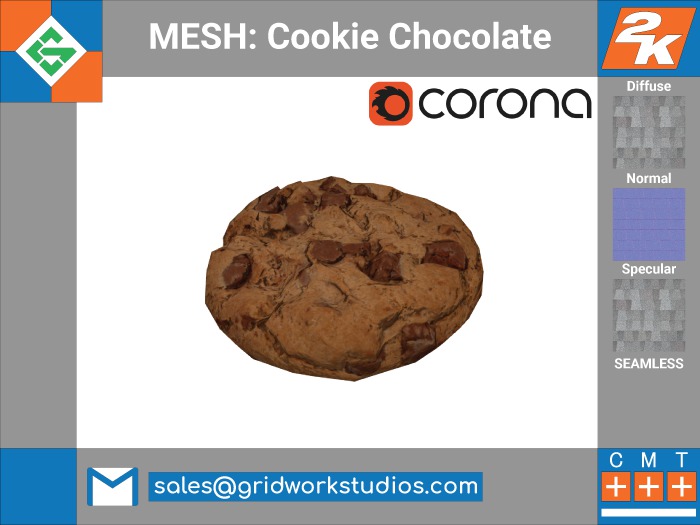 [ G.W.S. ] MESH: Chocolate Cookie