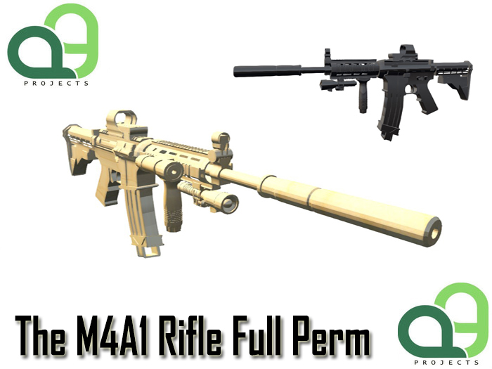 The M4A1 Riffle Full Perm (Boxed)