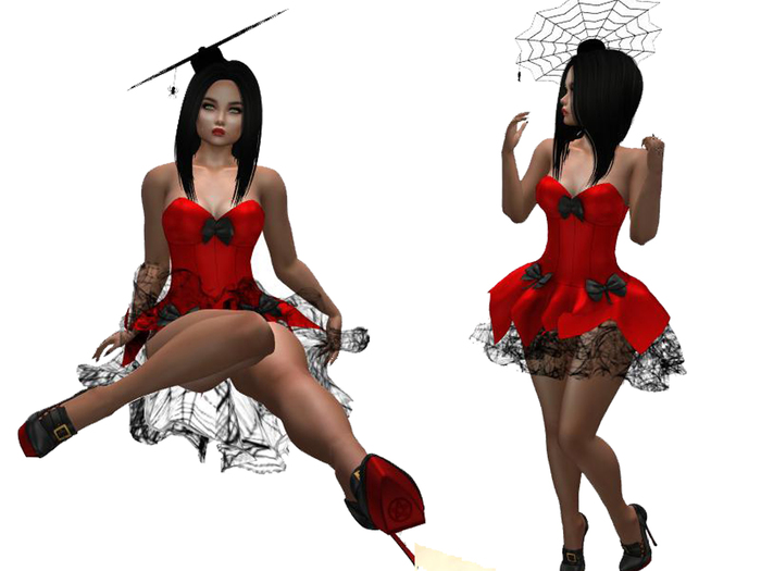 Outfit spider web {MAITREYA}