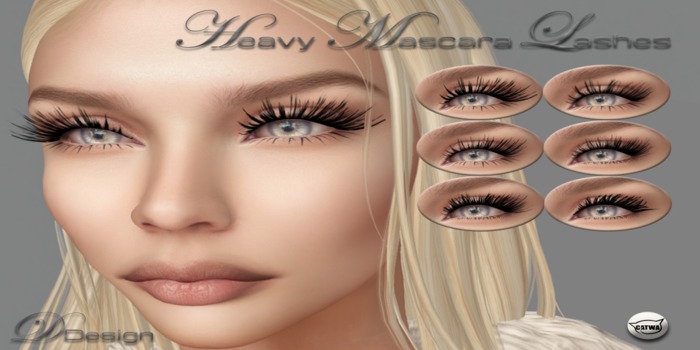 Heavy Mascara Lashes Box (wear)