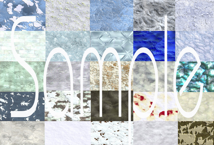 27 textures snow & Ice seamless fullperm