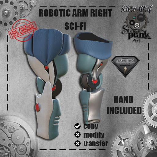 SW - Silverwolf Robotic Arm Right Sci-fi (Box)