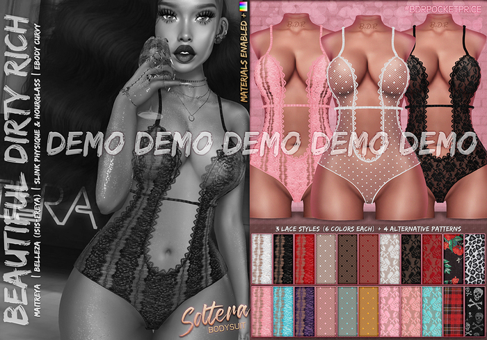 *B.D.R.* Soltera -Bodysuit- DEMO