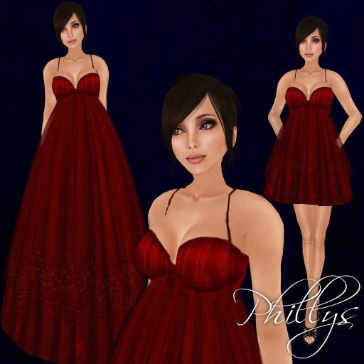 [K~*~S] Phillys - Gown - Ruby
