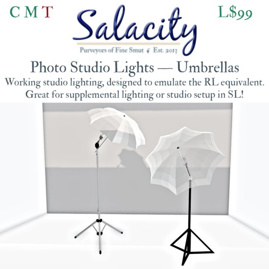 Salacity - Photo Studio Lights Umbrellas