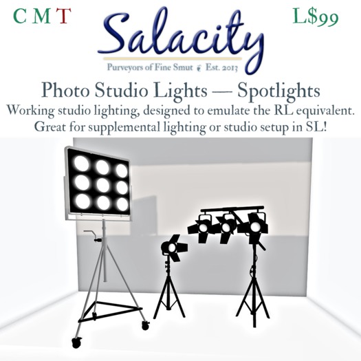 Salacity - Photo Studio Lights Spotlights