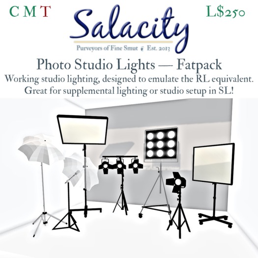 Salacity - Photo Studio Lights Fatpack