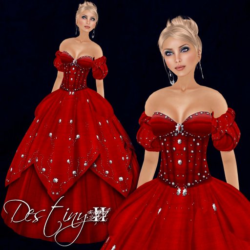 [K~*~S] Destiny II - Gown - Garnet