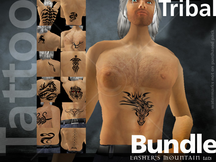 Tribal Tattoo Bundle - Resell