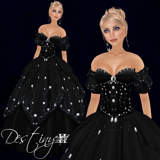 [K~*~S] Destiny II - Gown - Midnight