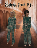 Slytherin Plaid PJs