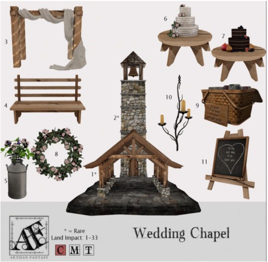*AF* Wedding Chapel 7 - Cake 2