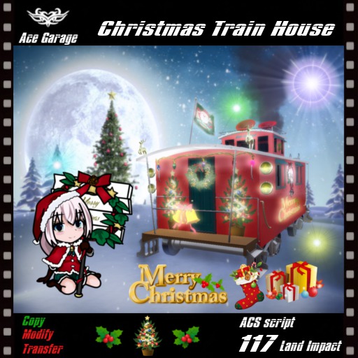 [A.G] Christmas Train House