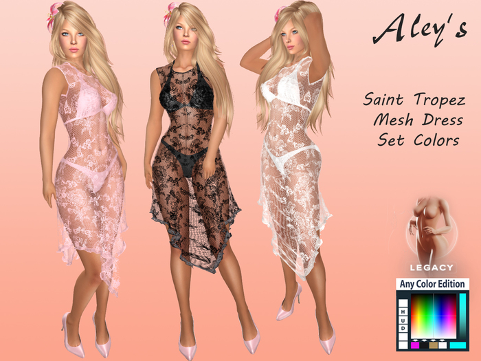 Aley's Saint Tropez Bikini Dress Set Legacy Color