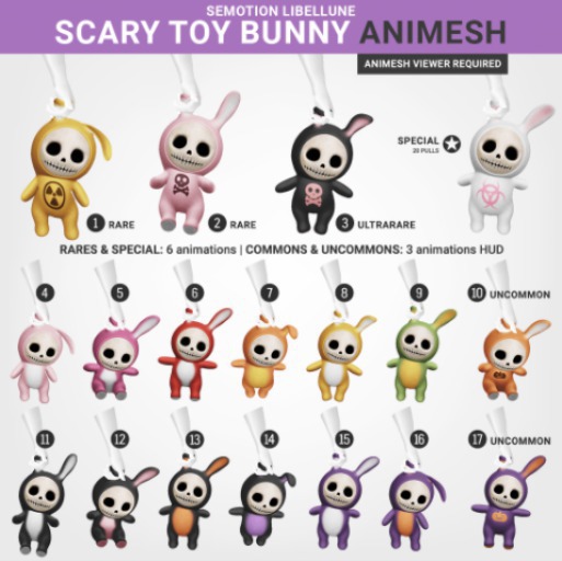 SEmotion Libellune Scary Toy Bunny #7