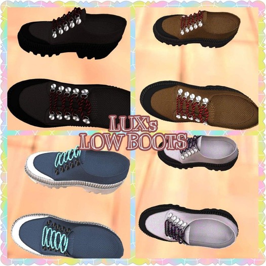 LUX's LOW BOOT GREY