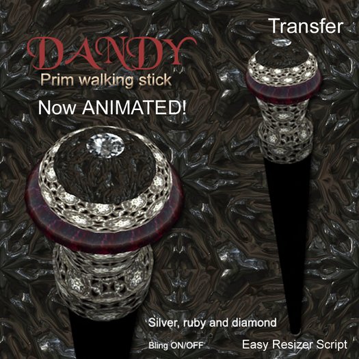 DANDY_Animated Walking stick @ Bad At Croquet