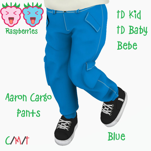 [TD BABY] AARON Cargo-Blue