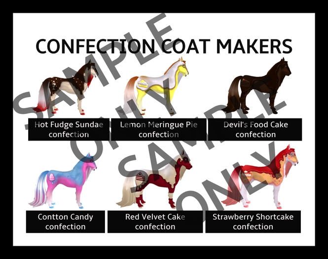 ~KF~ Confection Coat Makers TEXTURE