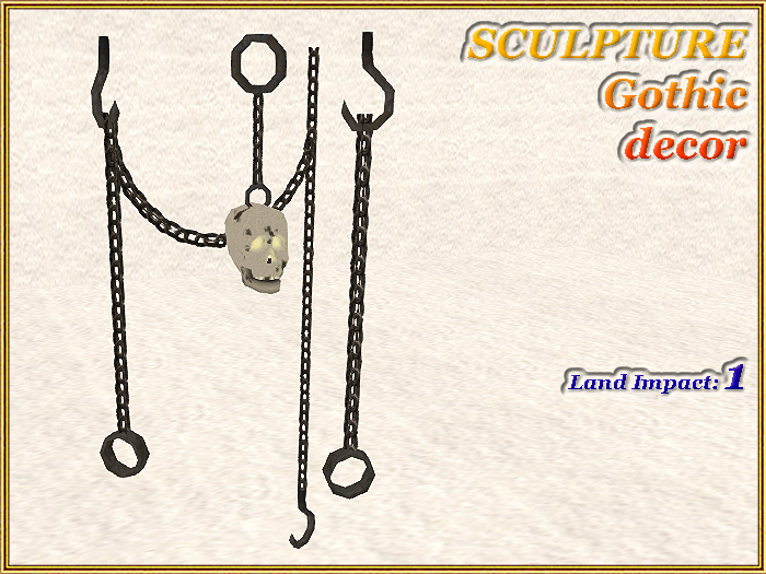 SCULPTURE Gothic decor