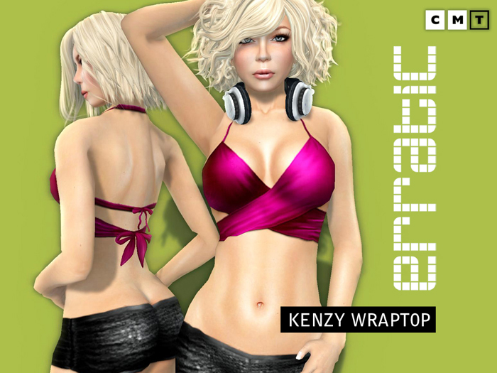 erratic / kenzy - plain wraptop / pink