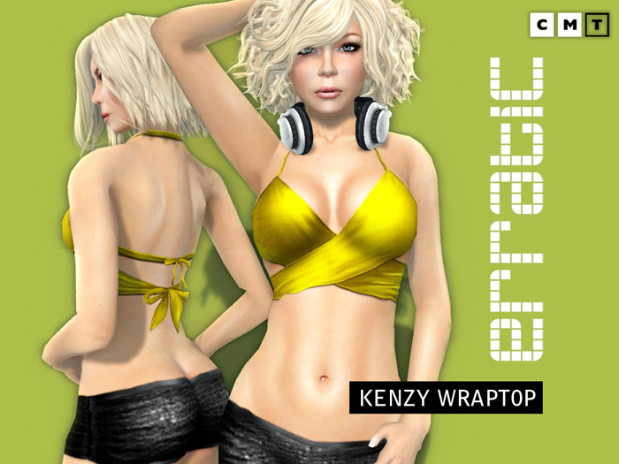 erratic / kenzy - plain wraptop / yellow