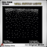 Full Perm wall curtain Lights