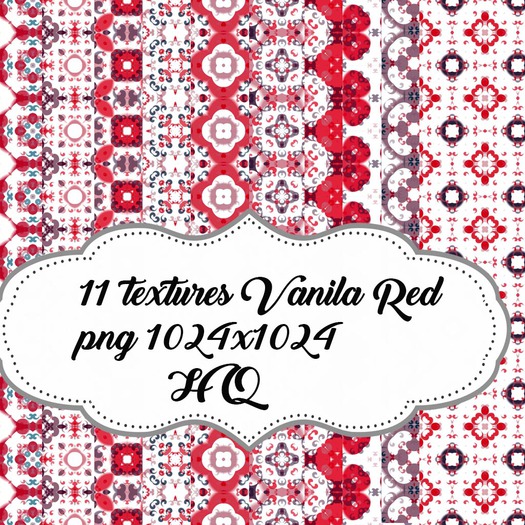 !PP! 11 textures Vanila Red HQ