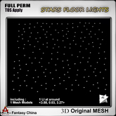 Full Perm Stars Floor Lights