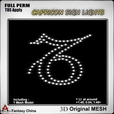FC- FP Mesh Capricon Sign Lights B