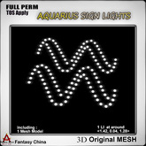 FC- FP Mesh Aquarius Sign Lights B