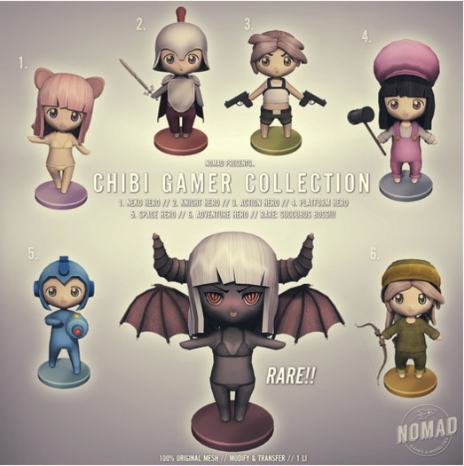 NOMAD // Chibi Succubus Boss // RARE