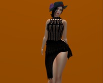 Mylen Stripe Dress eBody curvy