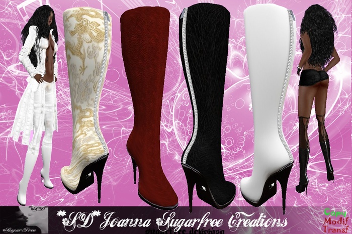 **SD**-JOANNA Romantic formal boots Stiletto (Full Colors)
