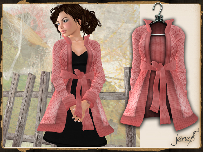 JANE - absolutely sweater.salmon