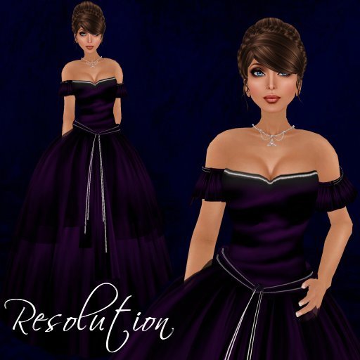 [K~*~S] Resolution - Gown - Amethyst