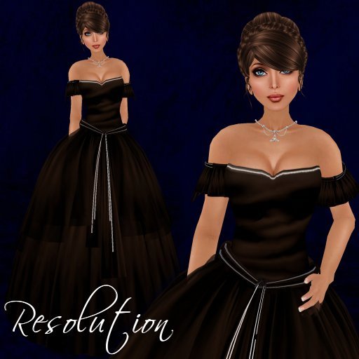 [K~*~S] Resolution - Gown - Chocolate