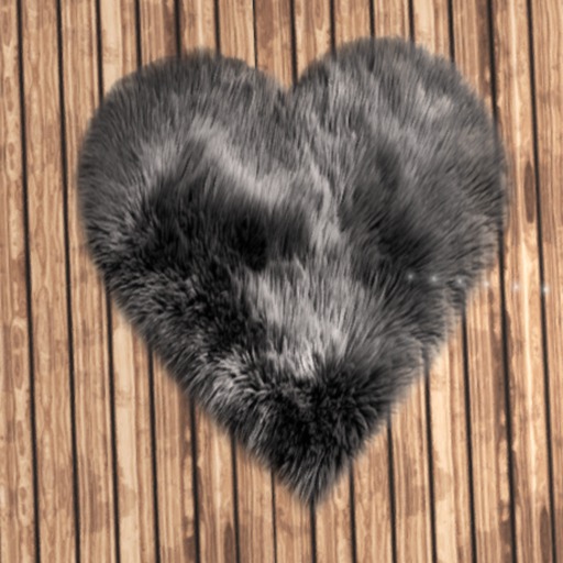 Tapete coracao cinza fofo - Global Store