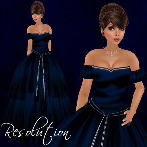 [K~*~S] Resolution - Gown - Sapphire