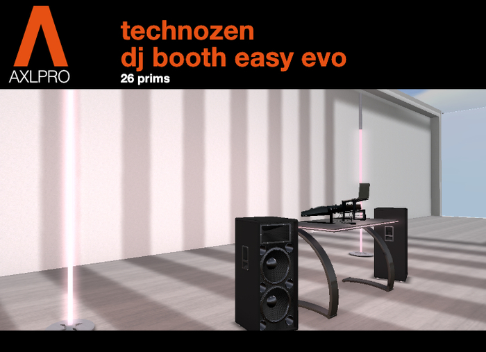 AXL pro Plus - Technozen DJ Booth Easy Evo