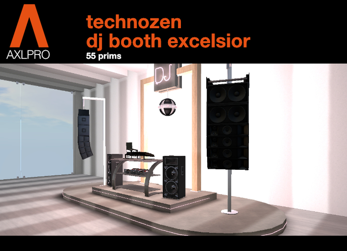 AXL pro Plus - Technozen DJ Booth Excelsior