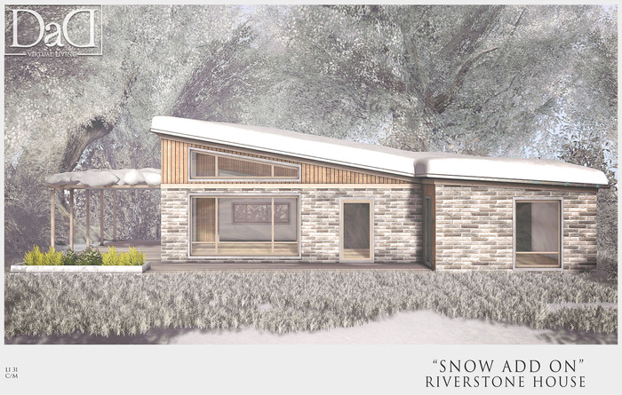 Snow Roof add on Riverstone House