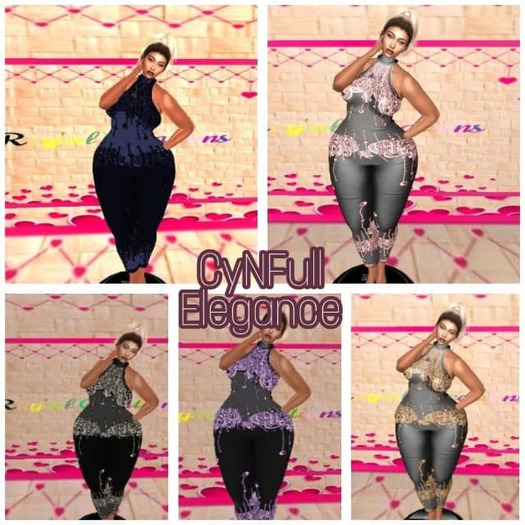 CyNFULL ELEGANCE JUMPSUIT PURPLE